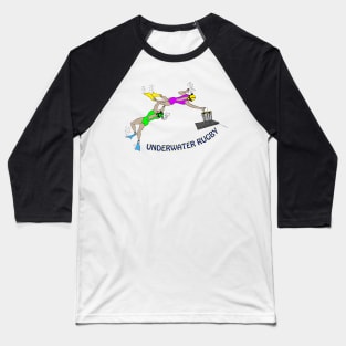 Underwater rugby players Baseball T-Shirt